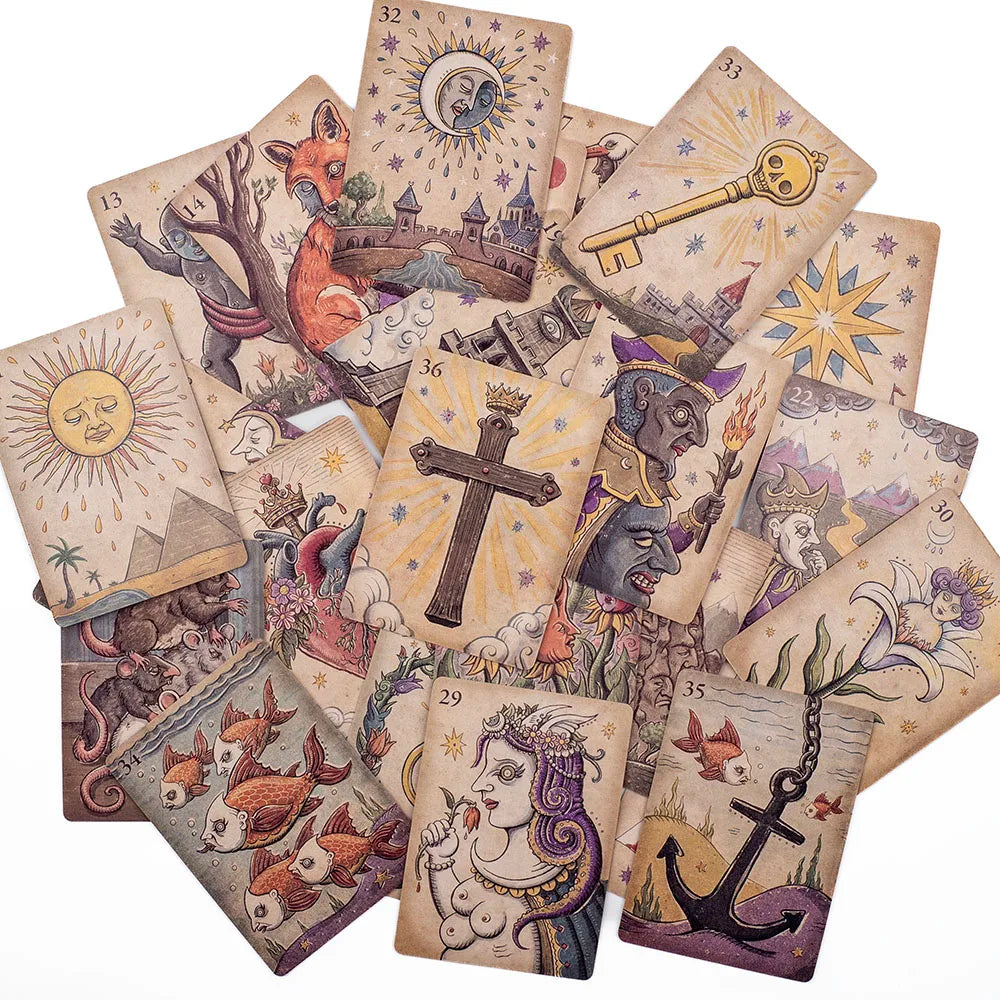 Lenormand Della Luna Tarot Deck