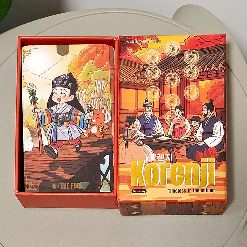 Korenji Tarot | Timeless in The Autumn | Chibi Tarot Deck