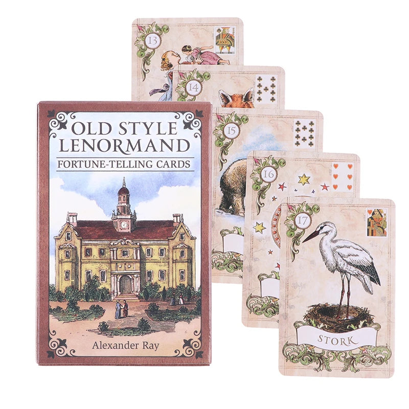 Old Style Lenormand Oracle Card Tarot