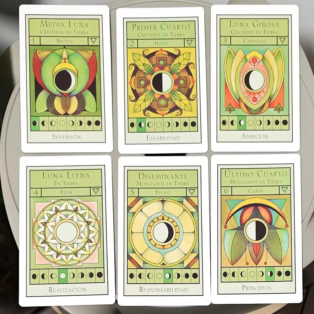 The Moon Oracle - Let The Phases of The Moon Guide Your Life, Spanish