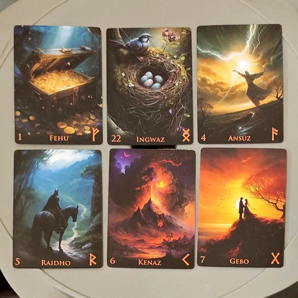 Weird World Runes Deck