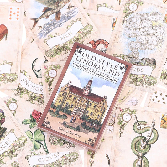 Old Style Lenormand Oracle Card Tarot