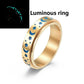 Fashion Luminous Moon Star Spinner RIng