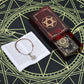 Gold Foil Tarot Dark Red