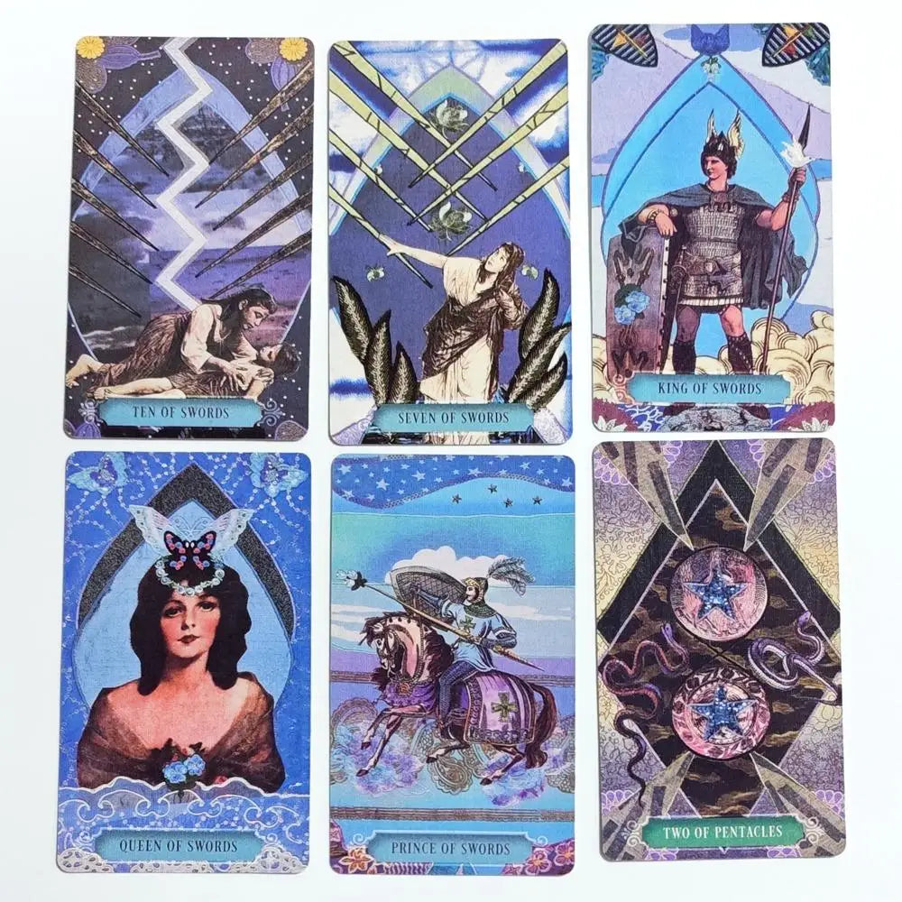 Double-embossed The Zerner-Farber Tarot Deck