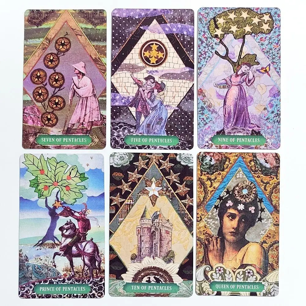 Double-embossed The Zerner-Farber Tarot Deck