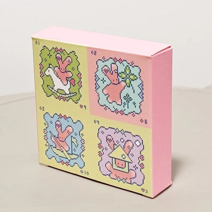 Kawaii Pixel Art Pinkish Lenormand Deck