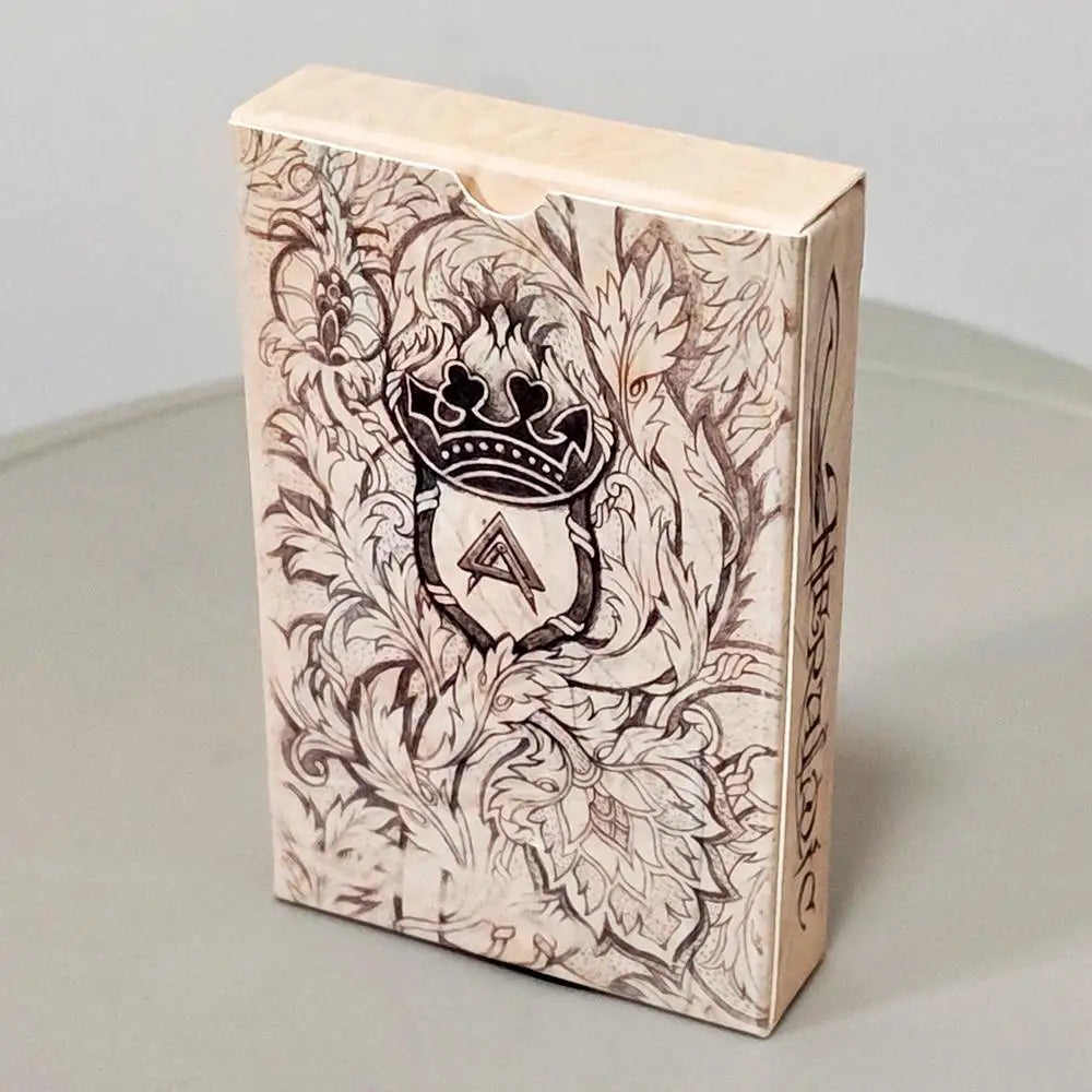 Heraldic Playing Cards, Hand-Drawn Lenormand Oracle Cards