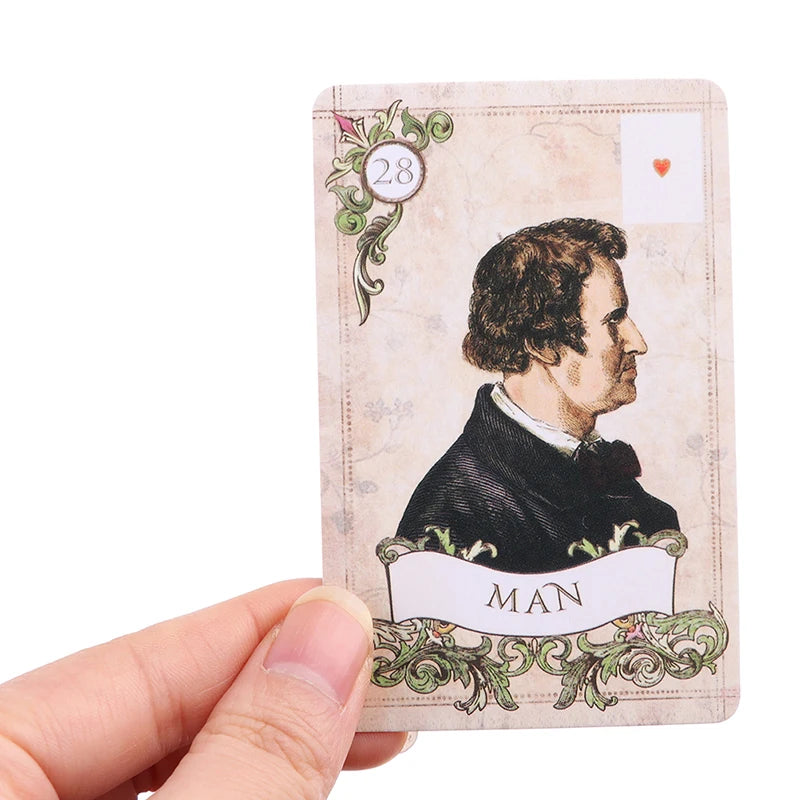 Old Style Lenormand Oracle Card Tarot