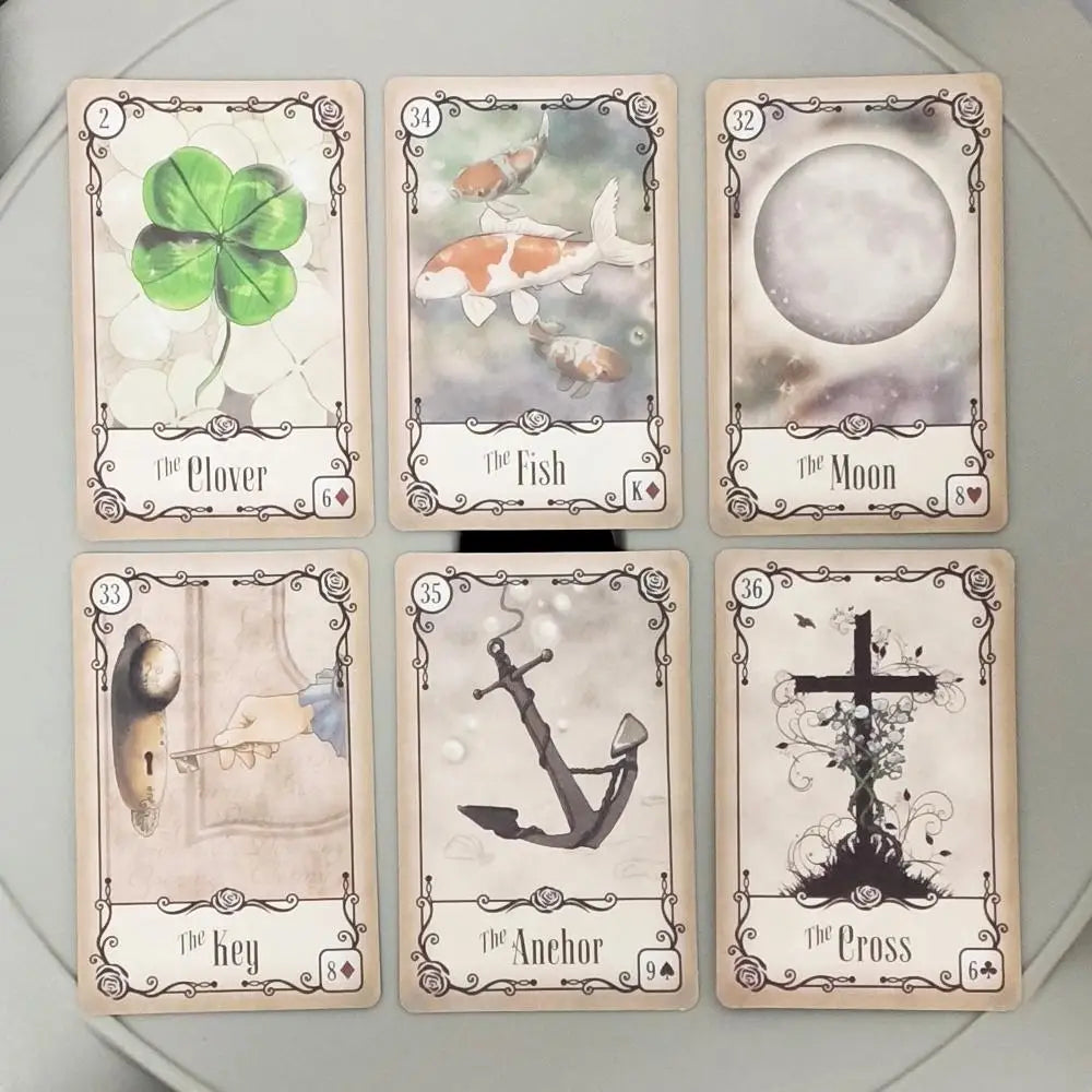 Under The Roses Lenormand Deck