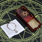 Gold Foil Tarot Dark Red