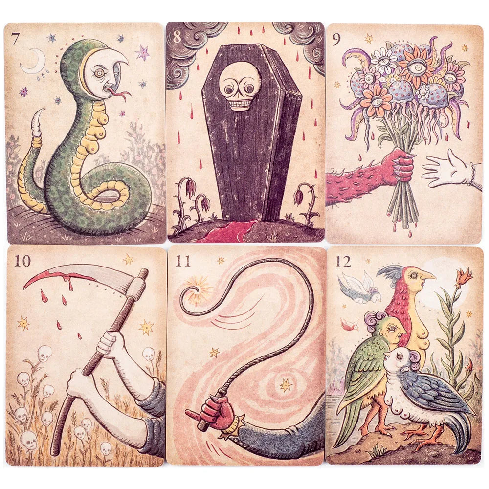Lenormand Della Luna Tarot Deck