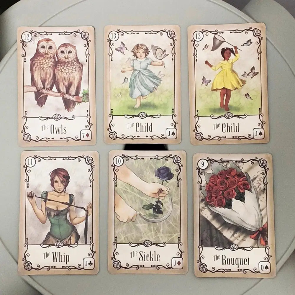 Under The Roses Lenormand Deck