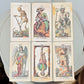 Tarot Soprafino 1830 Vintage Italian Tarot Deck in Rigid Box, Historical Reproduction