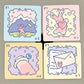 Kawaii Pixel Art Pinkish Lenormand Deck