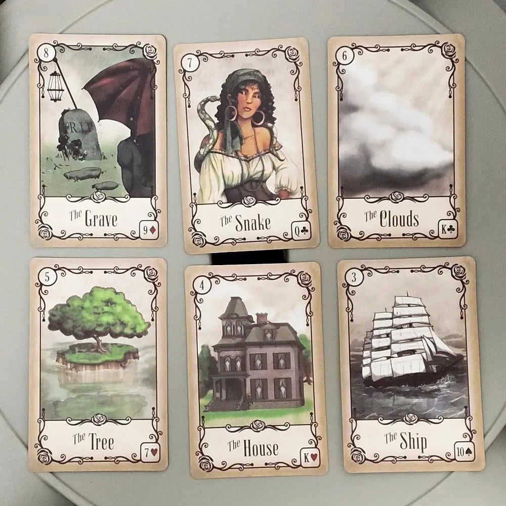 Under The Roses Lenormand Deck