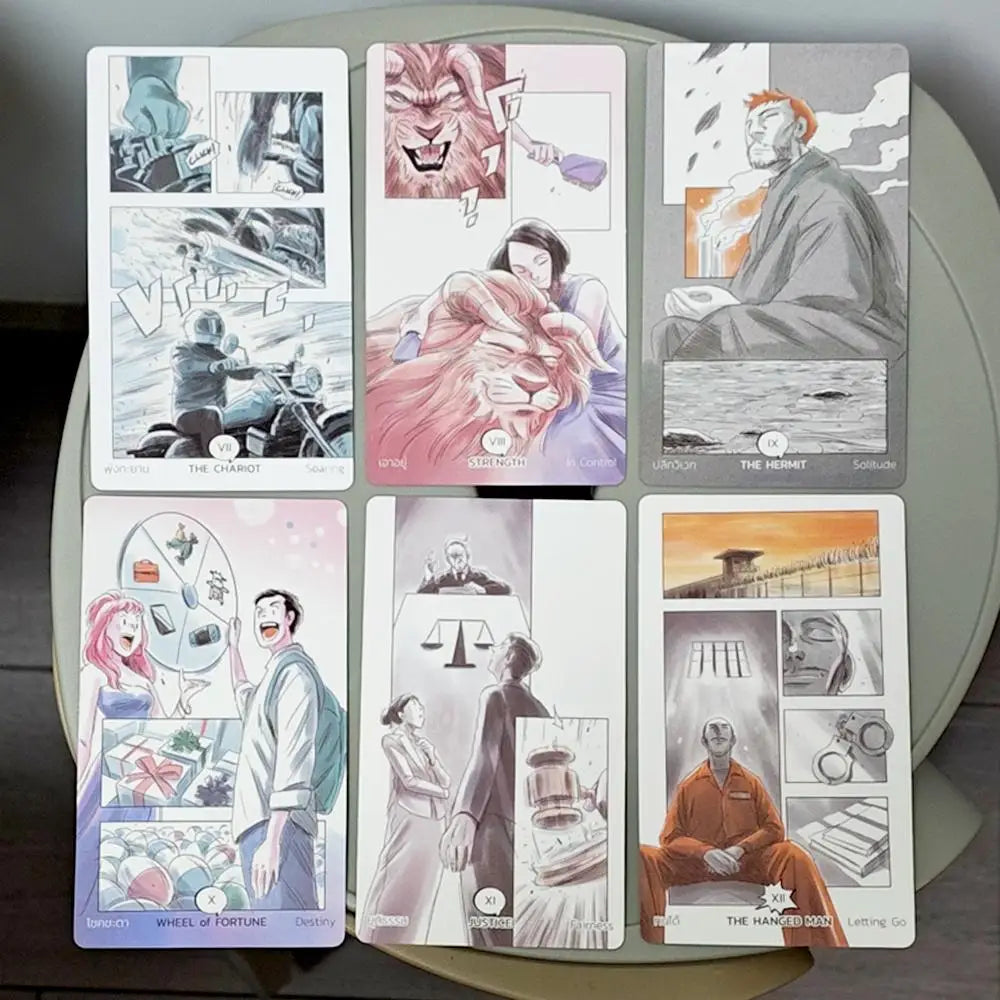 Manga Tarot in Rigid Box