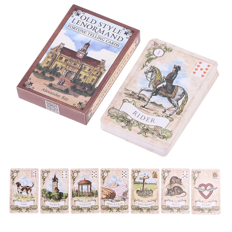 Old Style Lenormand Oracle Card Tarot