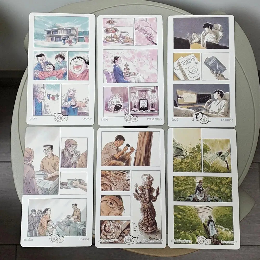Manga Tarot in Rigid Box