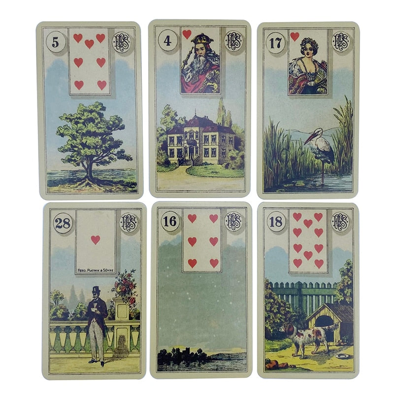 Grand Tableau Lenormand Oracle Cards @True Magic Store